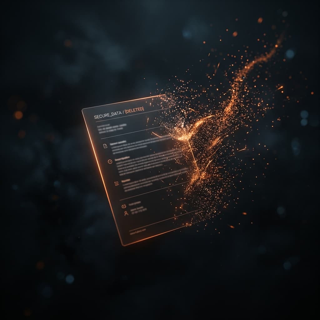 No Data Stored